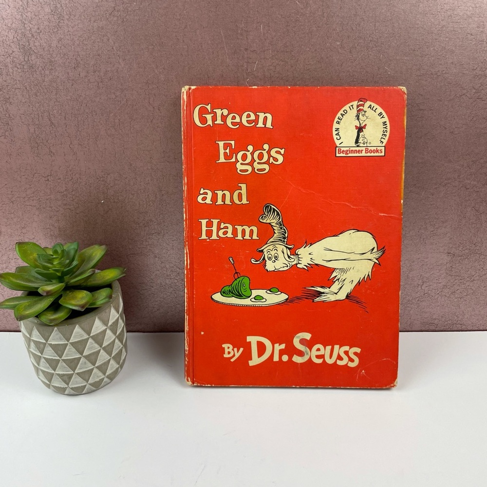 Vintage Dr. Seuss Green Eggs And Ham Book 1960